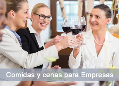 organización de comidas y cenas de empresa